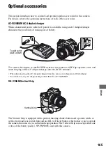 Preview for 165 page of Sony DSLR-A700K - alpha; Digital Single Lens Reflex Camera User'S And Troubleshooting Manual