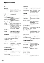 Preview for 170 page of Sony DSLR-A700K - alpha; Digital Single Lens Reflex Camera User'S And Troubleshooting Manual