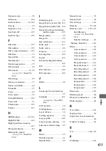 Preview for 177 page of Sony DSLR-A700K - alpha; Digital Single Lens Reflex Camera User'S And Troubleshooting Manual