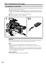 Preview for 14 page of Sony DSP-PD150P Operating Instructions Manual