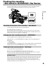 Preview for 25 page of Sony DSP-PD150P Operating Instructions Manual