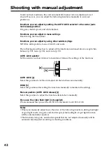 Preview for 42 page of Sony DSP-PD150P Operating Instructions Manual