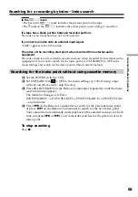 Preview for 65 page of Sony DSP-PD150P Operating Instructions Manual