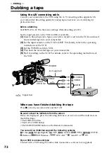 Preview for 72 page of Sony DSP-PD150P Operating Instructions Manual