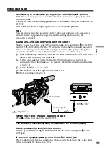 Preview for 73 page of Sony DSP-PD150P Operating Instructions Manual