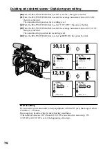 Preview for 76 page of Sony DSP-PD150P Operating Instructions Manual