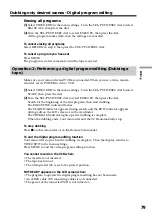 Preview for 79 page of Sony DSP-PD150P Operating Instructions Manual