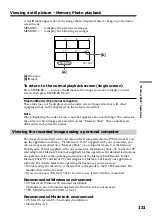 Preview for 131 page of Sony DSP-PD150P Operating Instructions Manual