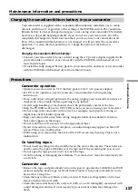 Preview for 157 page of Sony DSP-PD150P Operating Instructions Manual