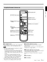 Предварительный просмотр 13 страницы Sony DSR 11 - Professional Editing Video Cassete recorder/player Operating Instructions Manual