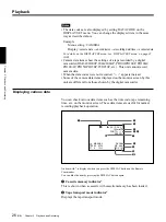 Предварительный просмотр 26 страницы Sony DSR 11 - Professional Editing Video Cassete recorder/player Operating Instructions Manual