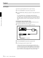 Preview for 32 page of Sony DSR 11 - Professional Editing Video Cassete recorder/player Operating Instructions Manual