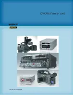 Sony DSR-1800A Brochure preview