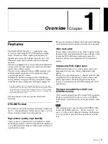 Preview for 9 page of Sony DSR-1800A Operating Instructions Manual