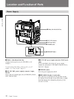 Preview for 10 page of Sony DSR-1P Operating Instructions Manual