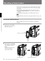 Предварительный просмотр 24 страницы Sony DSR-1P Operating Instructions Manual