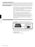 Предварительный просмотр 36 страницы Sony DSR-1P Operating Instructions Manual