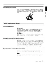 Preview for 9 page of Sony DSR-20 Operating Instructions Manual