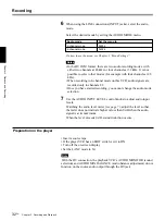 Preview for 32 page of Sony DSR-20 Operating Instructions Manual