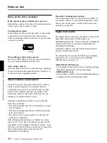 Preview for 42 page of Sony DSR-20 Operating Instructions Manual