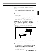 Preview for 73 page of Sony DSR-20 Operating Instructions Manual