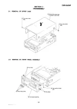 Preview for 19 page of Sony DSR-20 Service Manual