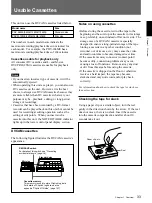 Preview for 33 page of Sony DSR-2000 Operating Instructions Manual