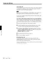 Preview for 68 page of Sony DSR-2000 Operating Instructions Manual