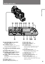 Preview for 9 page of Sony DSR-200A Operating Instructions Manual