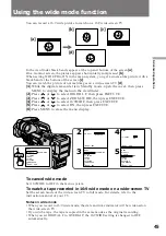 Preview for 45 page of Sony DSR-200A Operating Instructions Manual