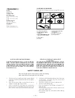 Предварительный просмотр 2 страницы Sony DSR-250 Service Manual