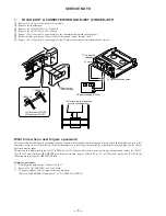 Предварительный просмотр 8 страницы Sony DSR-250 Service Manual