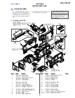 Предварительный просмотр 242 страницы Sony DSR-250 Service Manual