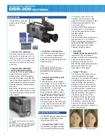 Preview for 4 page of Sony DSR-300 Brochure & Specs