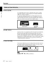 Preview for 8 page of Sony DSR-40 Operating Instructions Manual