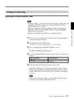 Preview for 25 page of Sony DSR-40 Operating Instructions Manual