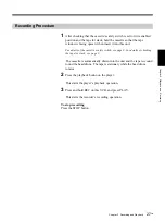 Preview for 27 page of Sony DSR-40 Operating Instructions Manual