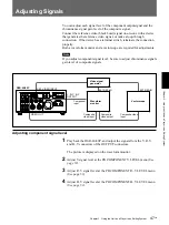 Preview for 47 page of Sony DSR-40 Operating Instructions Manual