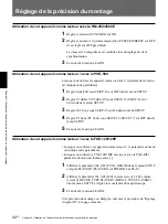 Preview for 106 page of Sony DSR-40 Operating Instructions Manual