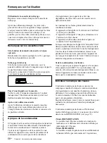 Preview for 124 page of Sony DSR-40 Operating Instructions Manual