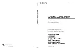 Sony DSR-400K Operating Instructions Manual предпросмотр