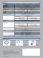 Предварительный просмотр 4 страницы Sony DSR 45A - Professional Editing Video Cassete recorder/player Specifications