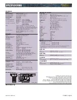 Предварительный просмотр 12 страницы Sony DSR-500WS Brochure & Specs