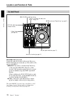 Предварительный просмотр 16 страницы Sony DSR-70 Operating Instructions Manual