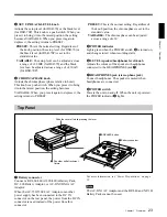 Предварительный просмотр 23 страницы Sony DSR-70 Operating Instructions Manual