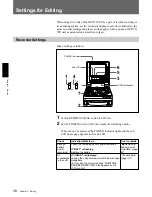 Предварительный просмотр 38 страницы Sony DSR-70 Operating Instructions Manual