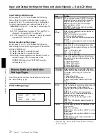 Предварительный просмотр 72 страницы Sony DSR-70 Operating Instructions Manual