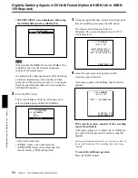 Предварительный просмотр 86 страницы Sony DSR-70 Operating Instructions Manual