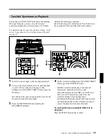 Предварительный просмотр 89 страницы Sony DSR-70 Operating Instructions Manual