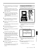 Preview for 95 page of Sony DSR-70 Operating Instructions Manual